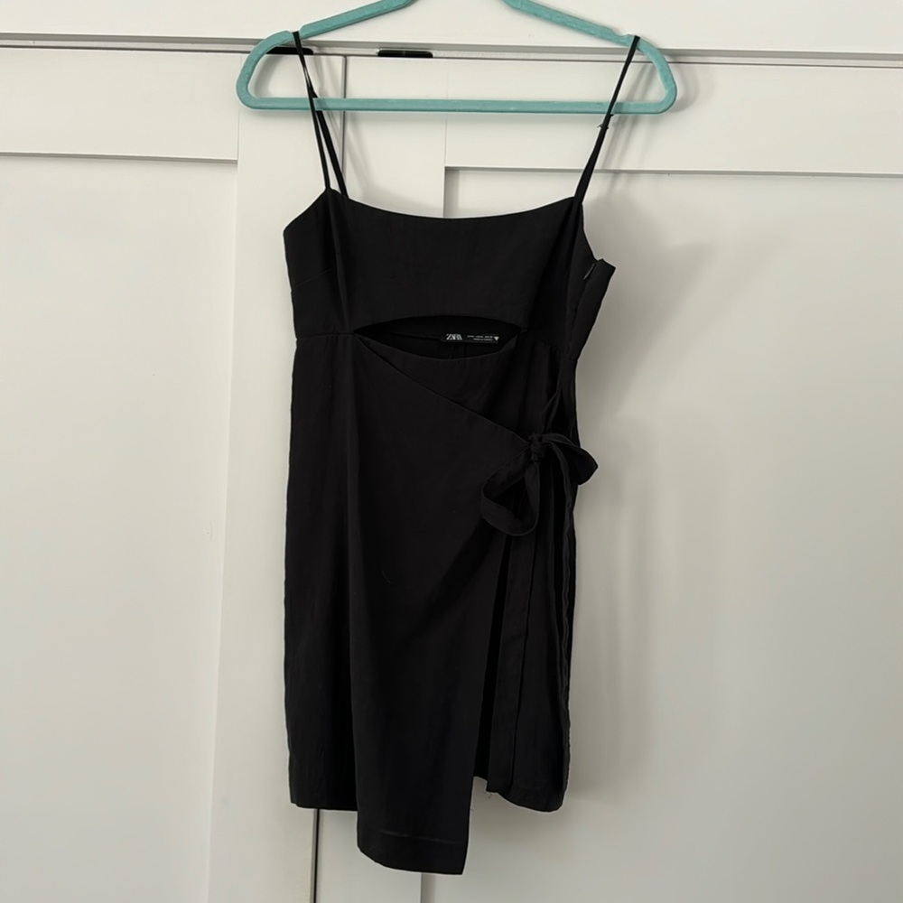 Zara mini dress with shorts